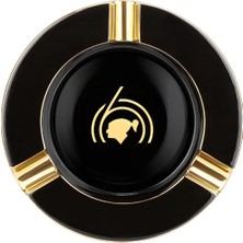 S.t. Dupont Cohiba 60. Yıl Özel Üretim Siyah Porselen Üçlü Puro Küllüğü 6472