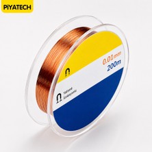 Piyatech Yalıtımlı Bakır Yol Çekme Teli 0.01 mm x 200 Metre FXS001 Anakart Tamir Teli