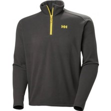 Helly Hansen Hh Mount Polar Fleece Erkek Yarım Fermuarlı Gri Polar HHA.987
