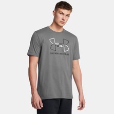 Under Armour Rival Waffle Erkek Gri Tişört