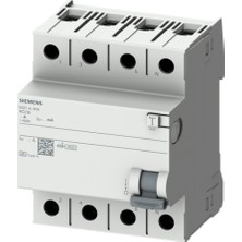 Siemens 5SZ1644-6YA Trifaze Kaçak Akım Koruma Rölesi 300MA 40A 3 Faz + N