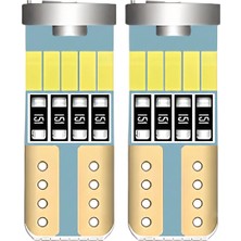 HNC 24V 15 Ledli Dipsiz T10 Park Ampulü Beyaz Işık (2 Adet)