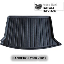 Elorcar Dacia Sandero Stepway 2008 ve Sonrası Bagaj Havuzu