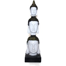 3 Kafalı Buda Büstü