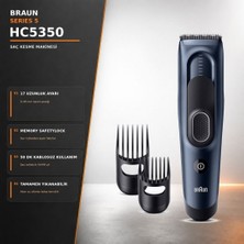 Braun Series 5 HC5350, Erkekler Için 17 Uzunluk Ayarına Sahip Saç Kesme Makinesi