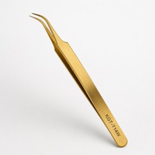 Piyatech Hassas Eğri Uçlu Profesyonel Cımbız Anti-Manyetik Paslanmaz Çelik 16.5 cm KGX-T14W