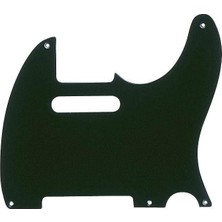 Belirtilmemiş Fender Pure Vintage Pickguard, 52 Telecaster, 5-Hole - Black 1-Ply Telecaster Pickguard
