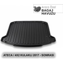 Elorcar Seat Ateca 4x2 2017 ve Sonrası Bagaj Havuzu