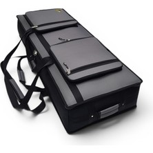 Yamaha Psr SX900, A3000, A5000 Keyboard Orglar Için Uyumlu Soft Case Taşıma Çantası Gri