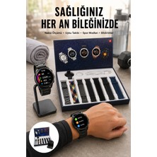 Aydogan's Yeni Nesil Akıllı Saat 2024 Model Uyku ve Sağlık Takibi Bluetooth Bağlantılı Yeni Nesil
