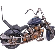 Metal Motosiklet Biblo Dekoratif Hediyelik