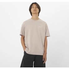 Salomon Logo Rx Tee M Erkek Kahverengi Tshirt LC2527600-55112
