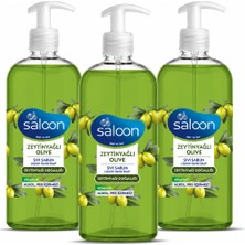 Saloon Sıvı Sabun Zeytinyağlı 400 ml 3'lü
