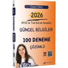 Dizgi Kitabevi 2026 Kpss ve Tüm Kurum Sınavları Güncel Bilgiler Tamamı Pdf Çözümlü 100 Deneme Sınavı Özlem Örel