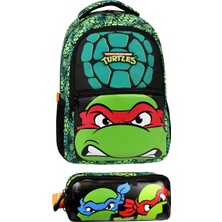 Ninja Turtles Ilkokul Çantası ve Kalemlik