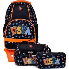 U.S. Polo Assn. U.s. Polo. Assn. Erkek Çocuk Tekerlekli Okul Çanta Seti PLSETTRL241656766