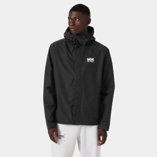 Helly Hansen Seven J Erkek Siyah Kapüşonlu Ceket