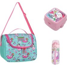 Unicorn Funny Desen Beslenme Çantası (3 Lü Set)