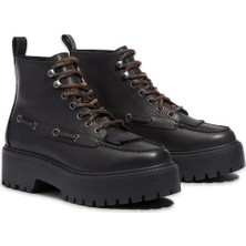 Timberland TB0A27YZ Stone Street Mid Lace Up Boot Siyah Kadın Bot