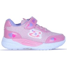 Ayakcenter 125 Toom Pembe Simli Kız Çocuk Spor Ayakkabı