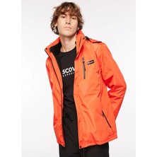 Discovery Expedition Turuncu Erkek Kapüşon Yaka Standart Fit Mont D3WM-MNT14
