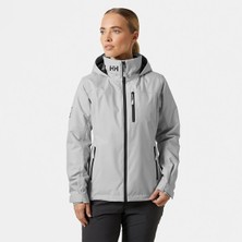 Helly Hansen Crew Hooded Midlayer 2.0 Kadın Gri Kapüşonlu Mont