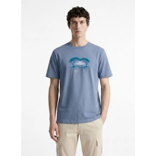 Discovery Expedition Gri Erkek  T-Shirt D6SU-TST3100