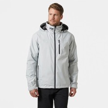 Helly Hansen Crew Hooded Midlayer 2 Erkek Gri Kapüşonlu Mont