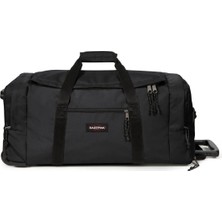 Eastpak Leatherface M + Unisex Siyah Valiz EK00032E0081