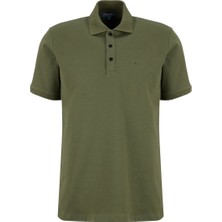 Discovery Expedition Haki Pamuk Karışımlı Polo T-Shirt D6SM-TST3801