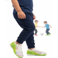 Playup Beyaz Yeşil Bilekten Çoraplı Erkek Çocuk Halı Saha Ayakkabısı FH-252-153 F