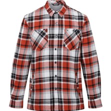 Regatta Thamos Erkek Gömlek-Kırmızı