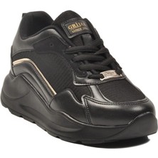 Walkway 051 G Siyah-Altın Unisex Snekaer Grijak