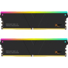 V-Color Ddr5 Manta Xsky Rgb Amd Expo 32GB(16GBX2) 6400MHZ CL32 Ram Bellek (TMXSAL1664832KWK)