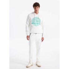 Discovery Expedition D4WM-EA3227 Ekru Jogger Düz Erkek Eşofman Altı