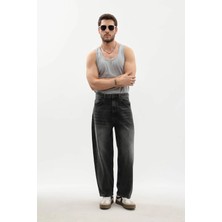 Banny Jeans Erkek Skater Fit Jean Pantolon Antrasit