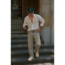Banny Jeans Erkek Skater Fit Jean Pantolon Kahverengi