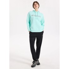 Discovery Expedition D5WL-SWT3608 Mint Kapüşon Yaka Relaxed Baskılı Kadın Sweatshırt