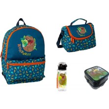 Jurassic World Okul Çantası Set(4 Parça)