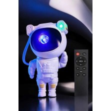 My Best Store Astronot Görünümlü Projeksiyon Speaker Taşınabilir