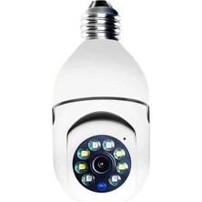 Eco Lounge Wifi Kontrollü Hd Çözünürlüklü Gece Görüşlü Çift Işıklı Hareket Sensörlü Ip Güvenlik Kamerası