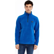 Champp Summit Yarım Fermuarlı Erkek Polar Erkek Mavi Polar CMP2506-07