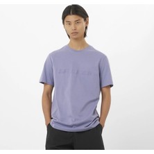 Salomon Bıg Logo Tee M Erkek Lacivert Tshirt LC2526800-55113