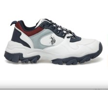 U.S. Polo Assn. U.S Polo Assn. 101172499 Tracky 2PR Beyaz-Mavi Kadın Spor Ayakkab