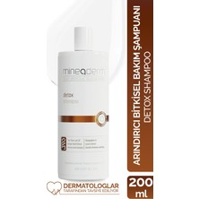 Mineaderm Detox Shampoo 300 ml - Yağlı Saçlar İçin Arındırıcı Bitkisel Bakım Şampuanı, Çay Ağacı Yağı İçerir