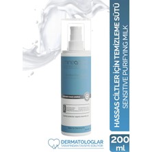 Mineaderm Sensitive Purifying Milk 200 ml - Hassas ve Kuru Ciltler İçin Nemlendirici Temizleme Sütü