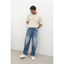 Banny Jeans Erkek Skater Fit Jean Pantolon Mavi