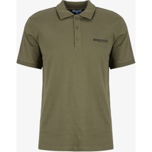 Discovery Expedition D6SM-TST3800 Haki Regular Fit Düz Erkek Polo T-Shirt
