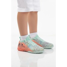 Playup Mint Bilekten Çoraplı Erkek Çocuk Halı Saha Ayakkabısı FH-252-153 F