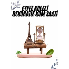 Aesco Paris Eyfel Kulesi Hediyelik Eyfel Retro Kum Saati Dekoratif Eşya